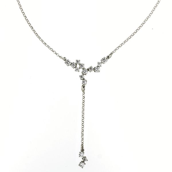 Silver necklace 701117