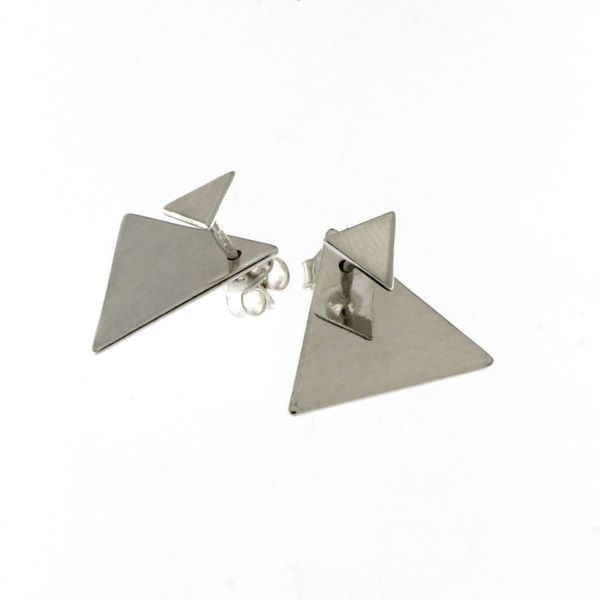 Silver Earings stones 133315