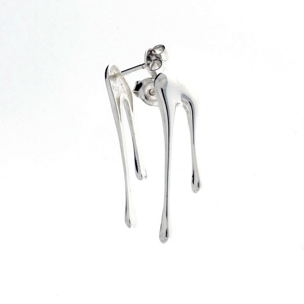 Silver Earings stones 133147