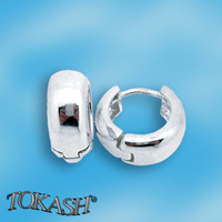 Silver Earings stones 127044