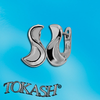 Silver Earings stones 133235