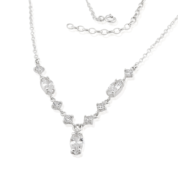 Silver necklace 701441
