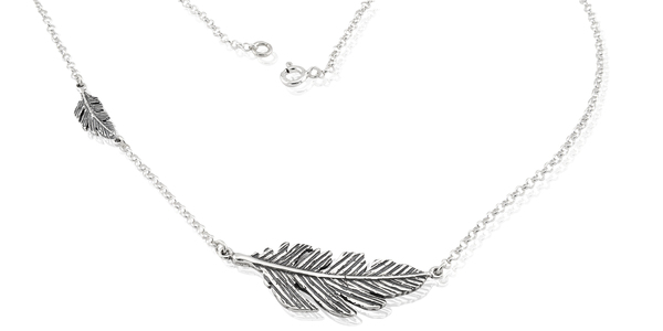 Silver necklace 701404