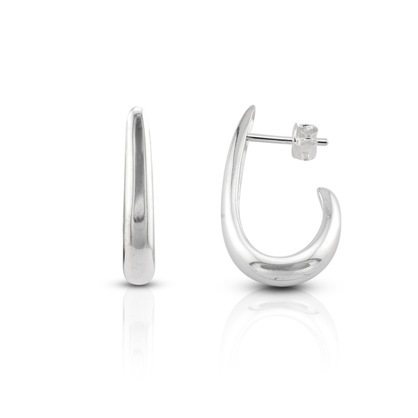 Silver Earings stones 136425