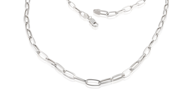 Silver necklace 708291