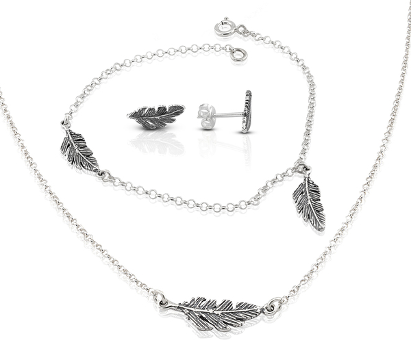 Medium silver set 8000405