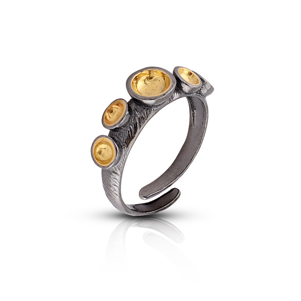 Silver ring without stones 1486097