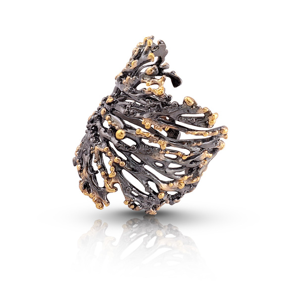 Silver ring without stones 1486306