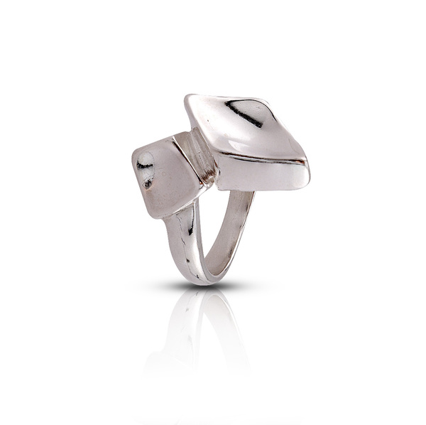 Silver ring without stones 1566369