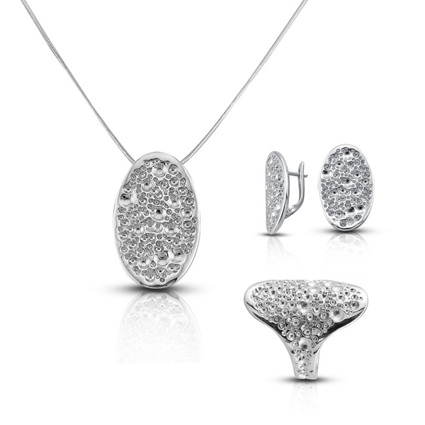 Medium silver set 8000374