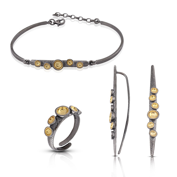 Medium silver set 8000097