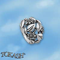Silver ring with stone 1596074