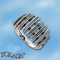 Silver ring without stones 1565959