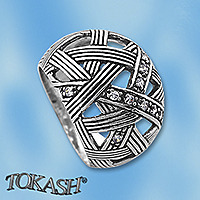 Silver ring stones 1615988